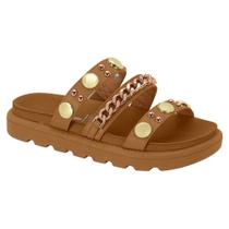 Chinelo Tratorado Pelica Camel Summer Bronze Vizzano 6510.102