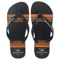 Chinelo Tropical Brasil Unissex Preto 41/42