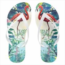 Chinelo Tropical Feminino Flamingos Magicc Bolsas