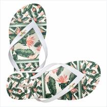 Chinelo Tropical Feminino Folhas Magicc Bolsas
