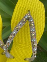 Chinelo Tropp Feminino com Strass