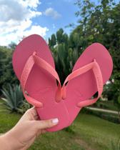 Chinelo Tropp Feminino Na Cor Rosa Bebê