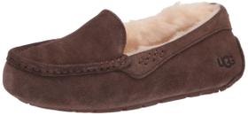 Chinelo UGG feminino Ansley Espresso em camurça resistente à água