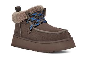 Chinelo UGG Funkarra Cabin Cuff Feminino - Thunder Cloud Chinelo UGG Funkarra Cabin Cuff Feminino - Thunder Cloud