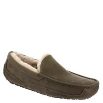 Chinelo UGG masculino Ascot Antilope de camurça com forro UGG Plush 7