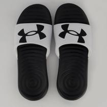 Chinelo Under Armour Ansa Light Branco e Preto