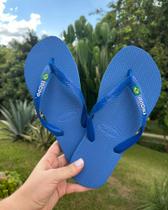 Chinelo Unissex Azul Tropp
