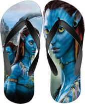 Chinelo Unissex Estampado Avatar Modelo Adulto Moda Estilosa Macio e Confortável