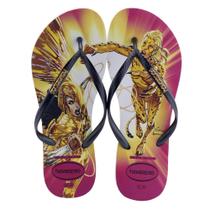 Chinelo Unissex H SL Heroínas FC com Nota Fiscal Havaianas