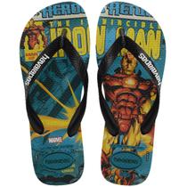 Chinelo Unissex Havaianas Top Marvel de Ferro Verde