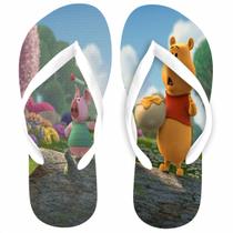 Chinelo Ursinho Pooh e Leitão Filme. Presente infantil menino e menina