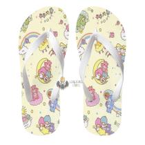 Chinelo Ursinhos carinhosos nuvens Chinelo Ursinhos carinhosos nuvens