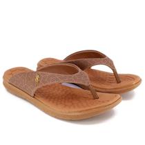 Chinelo Usaflex Camel 35 af0309