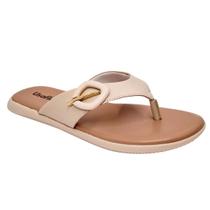 Chinelo Usaflex Couro Super Comfy Fivela MM0602