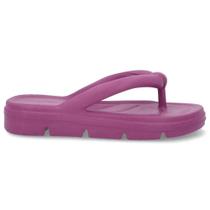 Chinelo usaflex plataforma de dedo violeta