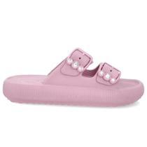 Chinelo Usaflex Plataforma Tira com Fivela Poofy AL4401