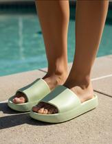 Chinelo Usaflex Poofy Confortável EVA Super Leve Nuvem Impacto