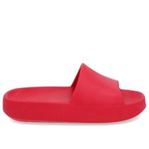 Chinelo usaflex slide poofy plataforma