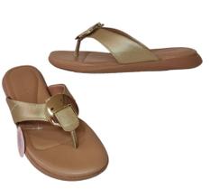 Chinelo usaflex uc0903 conforto em couro dedo com dourado Chinelo usaflex uc0903 conforto em couro dedo com dourado