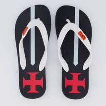 Chinelo Vasco Camisas Negras Preto e Branco