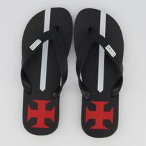 Chinelo Vasco Camisas Negras Preto