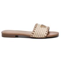 Chinelo via marte 23 20001 01 marrom feminino