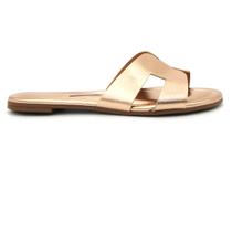 Chinelo Vizzano 6371.367 Slide Rasteira Baixa Brilho Casual Feminino
