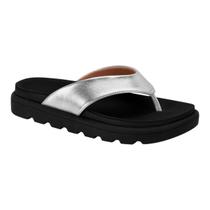 Chinelo Vizzano 6459.129 Metalizada Flatform Papete Dedo Feminino