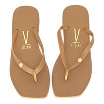 Chinelo Vizzano Bico Quadrado Feminino Casual Pingente Macio