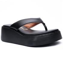 Chinelo Vizzano Flat Feminino - Preto Chinelo Vizzano Flat Feminino - Preto