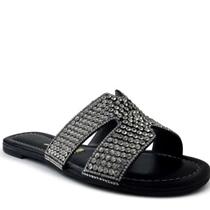 Chinelo Vizzano Preto Cristal Feminino Original 6371.1005
