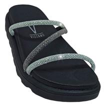 Chinelo Vizzano Silver Diamond Feminino Strass