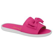 Chinelo Vizzano Slide Feminino Laço Pelica Pink 6363144