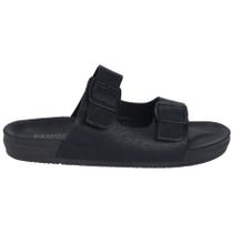 Chinelo Weekend Democrata Couro 514101