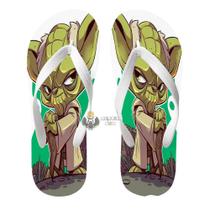 Chinelo yoda star wars