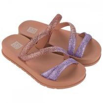 Chinelo Zaxy 19008b Glitter Papete Infantil