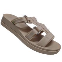 Chinelo Zaxy Objetiva Slide 18609 Feminino - Nude Claro