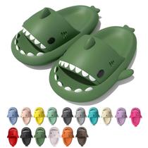 Chinelos antiderrapantes de verão rosyclo Shark Cloud Sandals 8.5-9 Chinelos antiderrapantes de verão rosyclo Shark Cloud Sandals 8.5-9