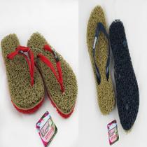 Chinelos Apaju, 2 pares de chinelos duplo capacho