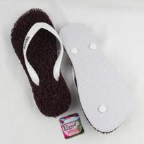 Chinelos Apaju, 30 pares, capacho (esponja) com borracha 100% , ortopédica e anti stress.