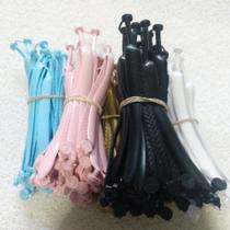 Chinelos Apaju, 5 pares de tiras de chinelos tradicionais, diversas cores.