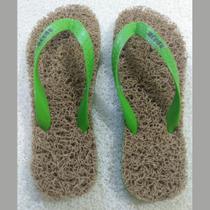 Chinelos Apaju duplo Capacho ortopédico e ante stress BEGE