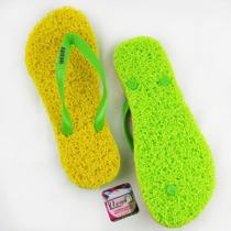 Chinelos Apaju, infantil, duplo espaguetinho ( capacho) cor amarelo