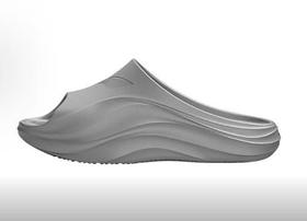 Chinelos com forro: SOFT SLIPPER, unissex, cinza