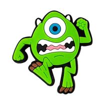 Chinelos Com Furos De Palhaço Mini Monsters University James Sapatos De PVC Sandálias Decorativas Chinelos Com Furos De Palhaço Mini Monsters University James Sapatos De PVC Sandálias Decorativas