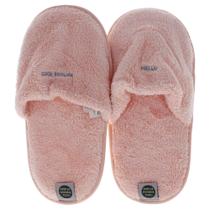 Chinelos Cool Enough Studio The Towel rosa tamanho L para mulheres