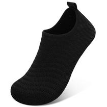 Chinelos, cortina, unissex, respirável, malha de malha preta 8,5-9,5