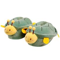Chinelos Cute Turtle Plush Anime Home Shoes Algodão 36-39 Chinelos Cute Turtle Plush Anime Home Shoes Algodão 36-39