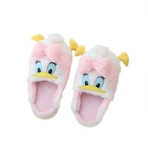 Chinelos Daisy Duck Anime Plush Home Cotton, tamanho 29 cm