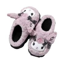 Chinelos De Algodão Antiderrapantes Para Mulheres, Estilo Kuromi, Para Outono E Inverno, Calçados Chinelos De Algodão Antiderrapantes Para Mulheres, Estilo Kuromi, Para Outono E Inverno, Calçados